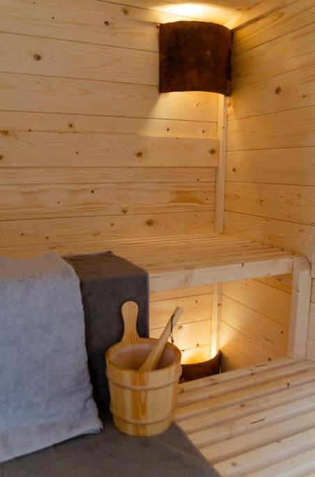 La Cabane Du Cerf Et Son Sauna Attre Exteriér fotografie