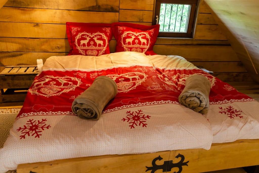 La Cabane Du Cerf Et Son Sauna Attre Exteriér fotografie